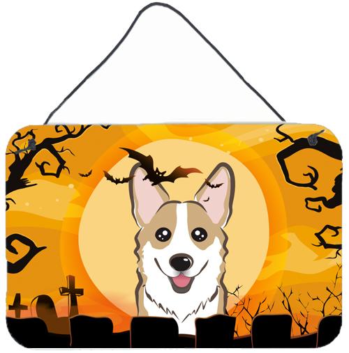 Halloween Sable Corgi Wall or Door Hanging Prints BB1811DS812 by Caroline's Treasures