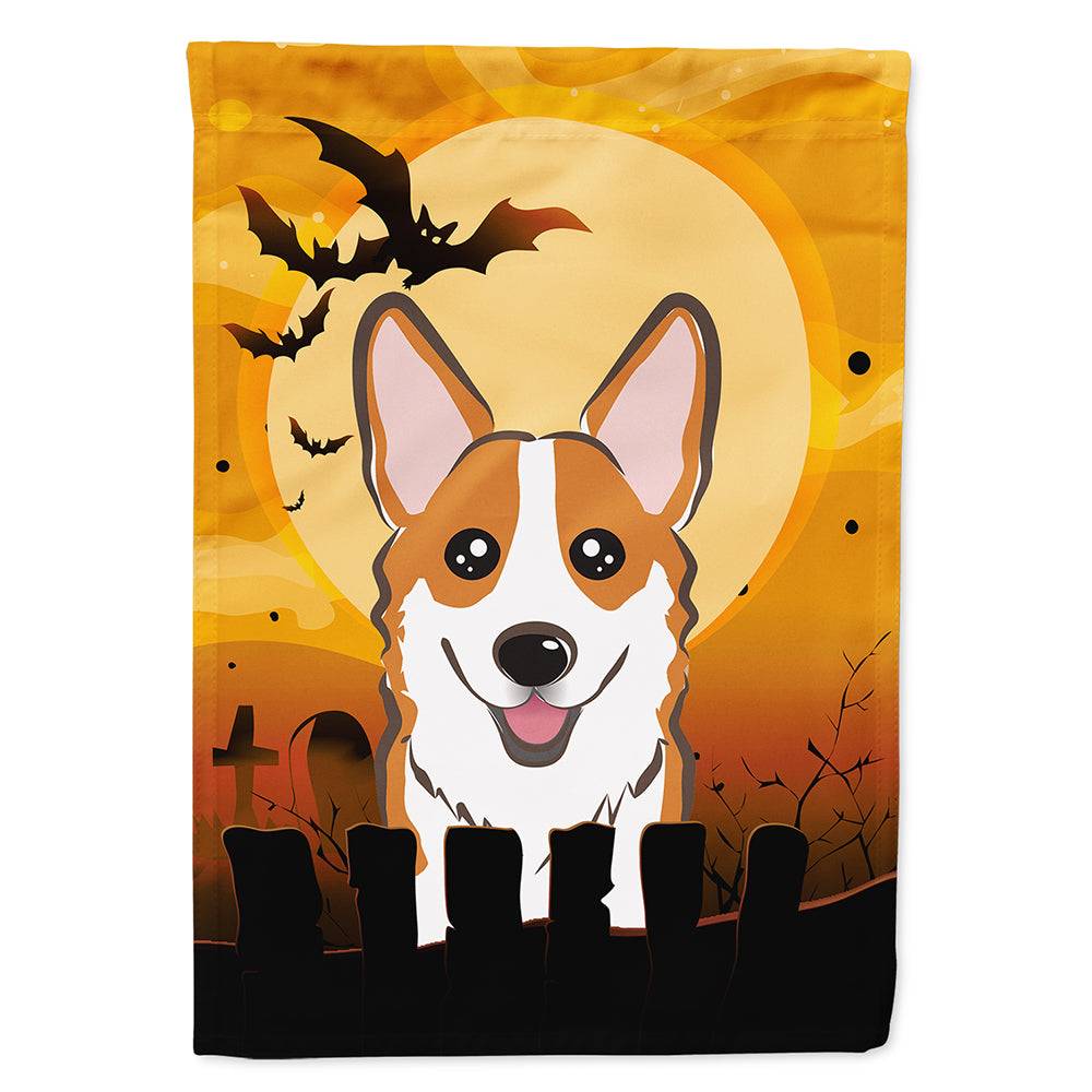 Halloween Red Corgi Flag Canvas House Size BB1812CHF  the-store.com.