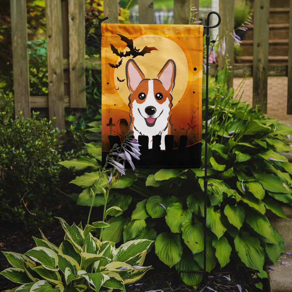 Halloween Red Corgi Flag Garden Size BB1812GF.