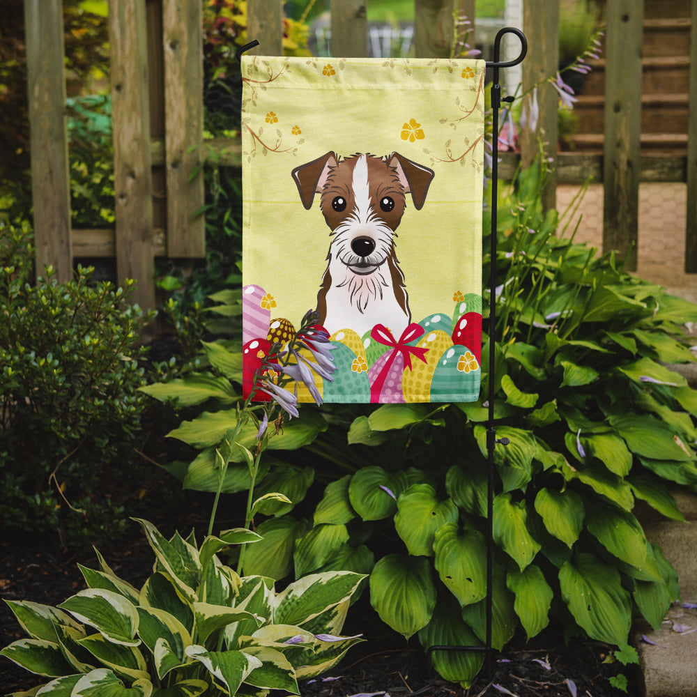 Jack Russell Terrier Easter Egg Hunt Flag Garden Size BB1884GF  the-store.com.