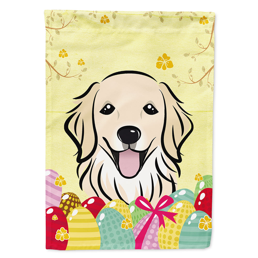 Golden Retriever Easter Egg Hunt Flag Canvas House Size BB1887CHF  the-store.com.