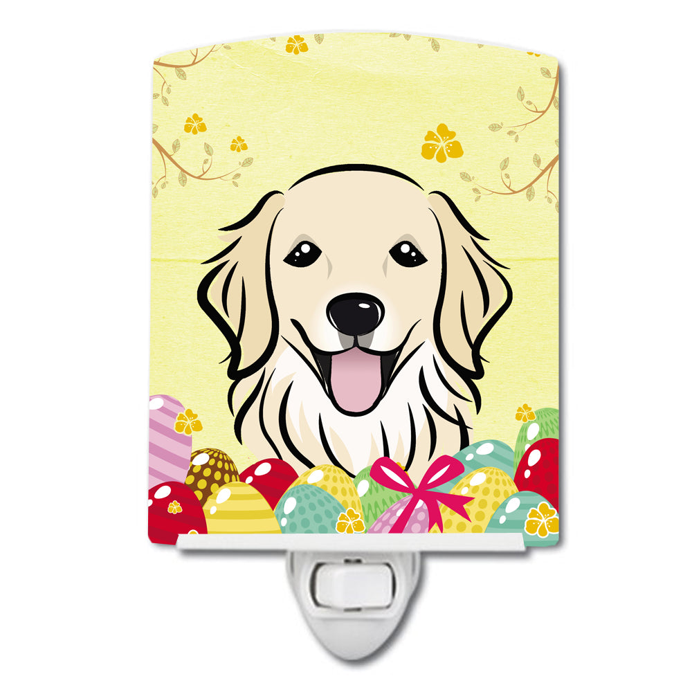 Golden Retriever Easter Egg Hunt Ceramic Night Light BB1887CNL - the-store.com