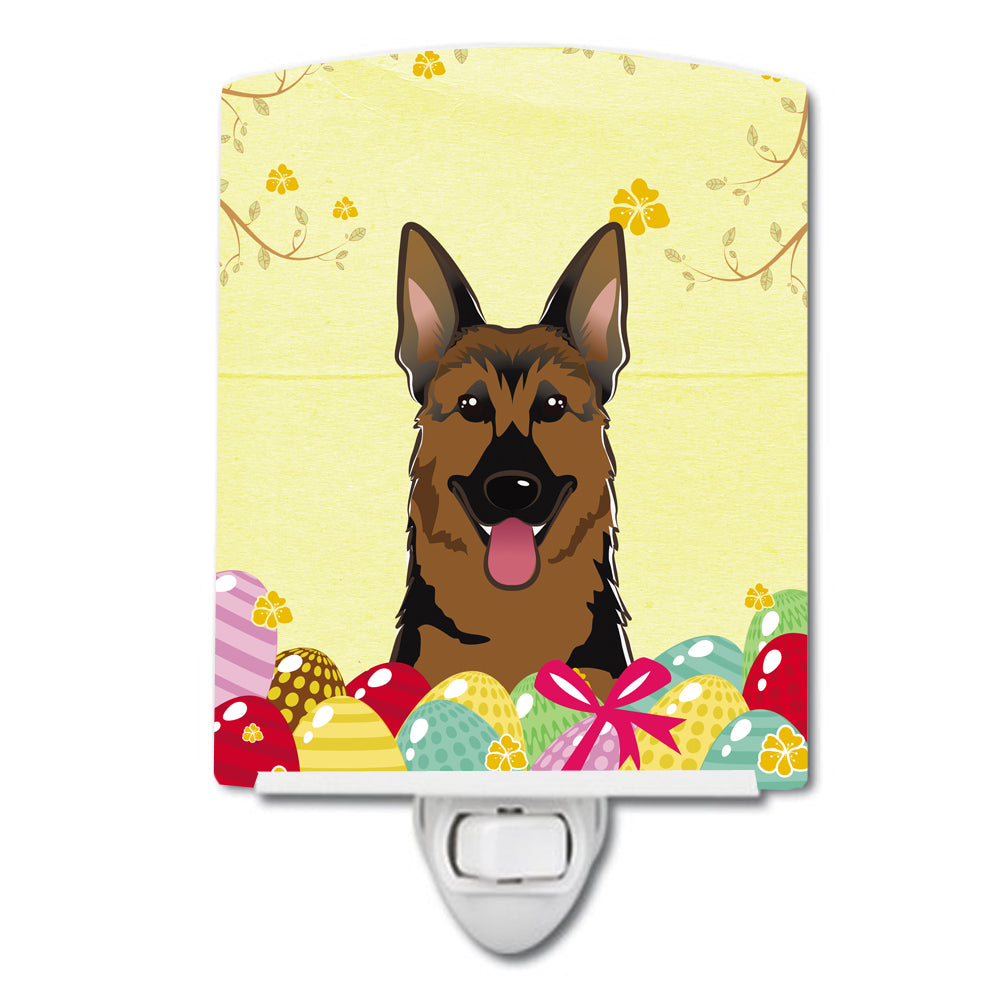 German Shepherd Easter Egg Hunt Ceramic Night Light BB1893CNL - the-store.com