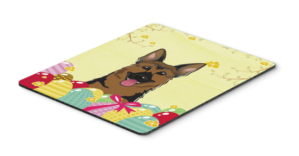 German Shepherd Easter Egg Hunt Mouse Pad, Hot Pad or Trivet BB1893MP by Caroline&#39;s Treasures