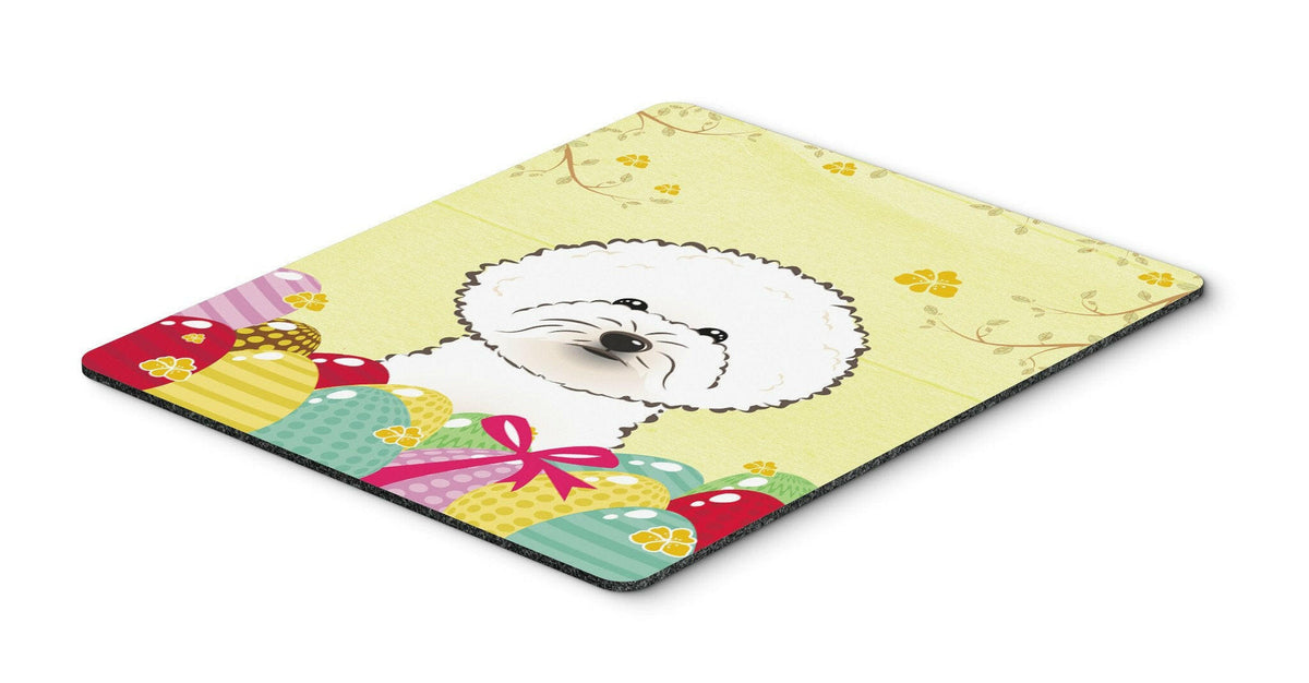 Bichon Frise Easter Egg Hunt Mouse Pad, Hot Pad or Trivet BB1899MP by Caroline&#39;s Treasures