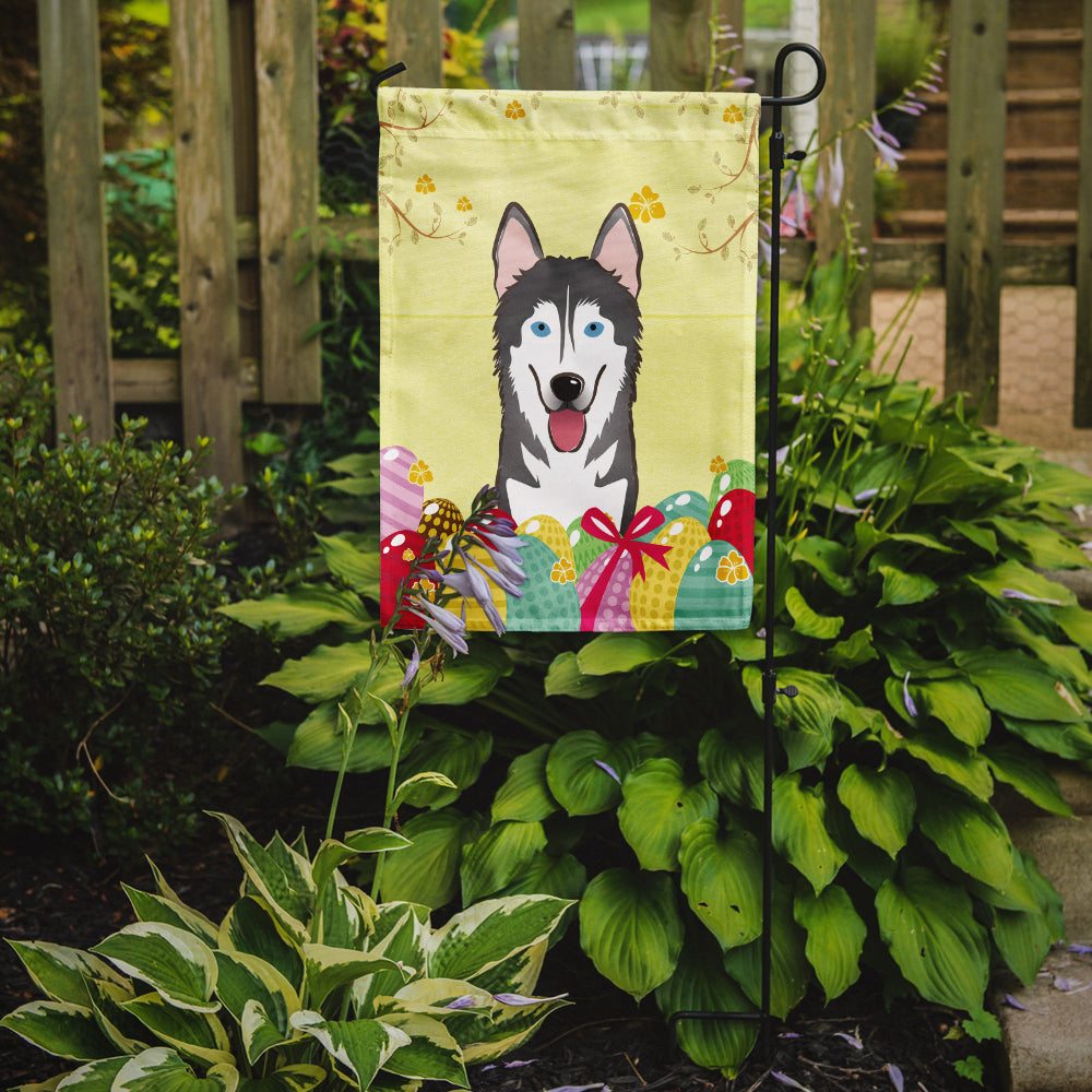 Alaskan Malamute Easter Egg Hunt Flag Garden Size BB1900GF  the-store.com.