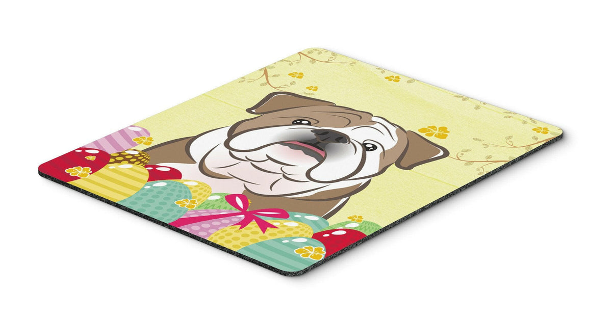 English Bulldog  Easter Egg Hunt Mouse Pad, Hot Pad or Trivet BB1901MP by Caroline&#39;s Treasures