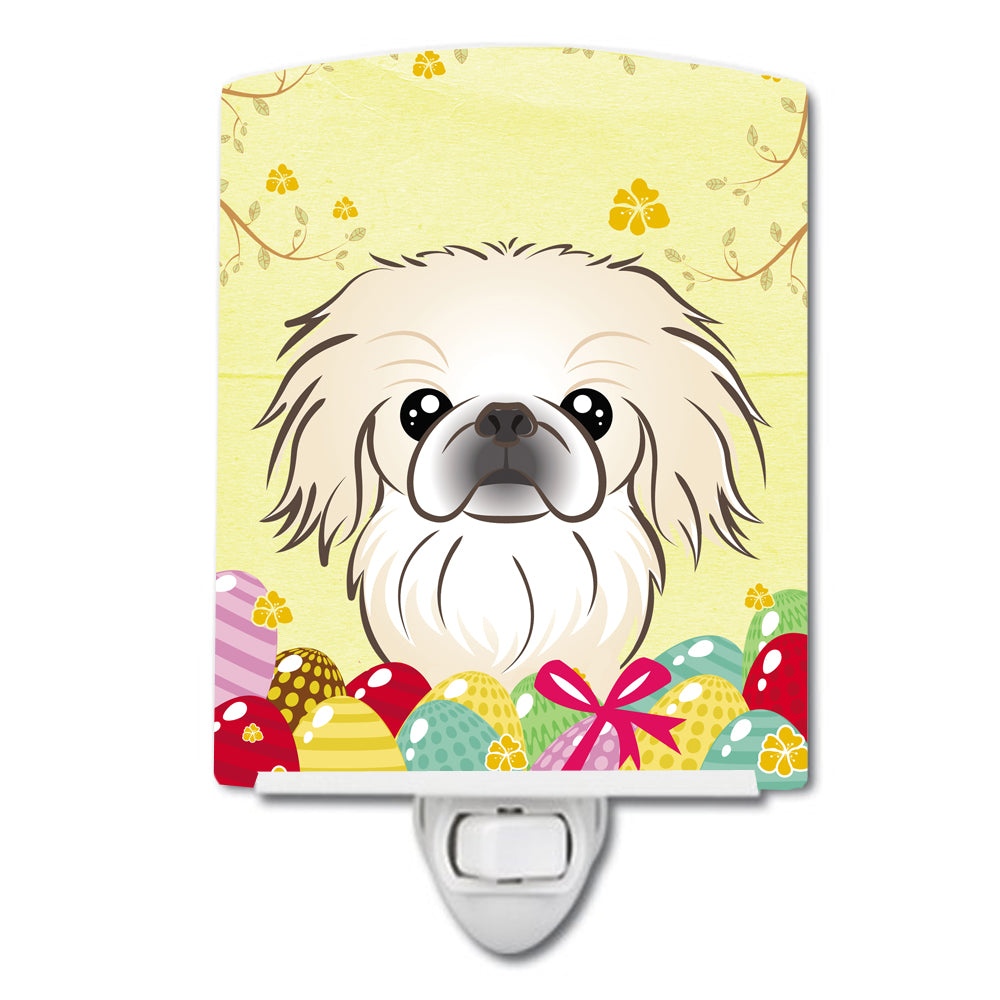 Pekingese Easter Egg Hunt Ceramic Night Light BB1903CNL - the-store.com