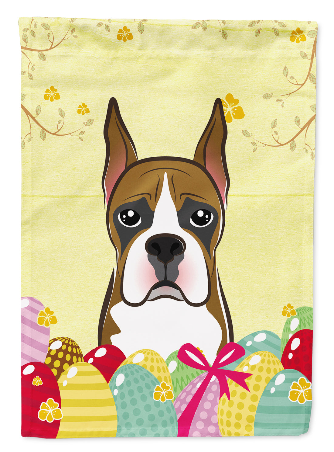 Boxer Easter Egg Hunt Flag Garden Size BB1905GF  the-store.com.