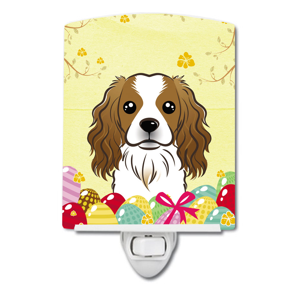 Cavalier Spaniel Easter Egg Hunt Ceramic Night Light BB1906CNL - the-store.com