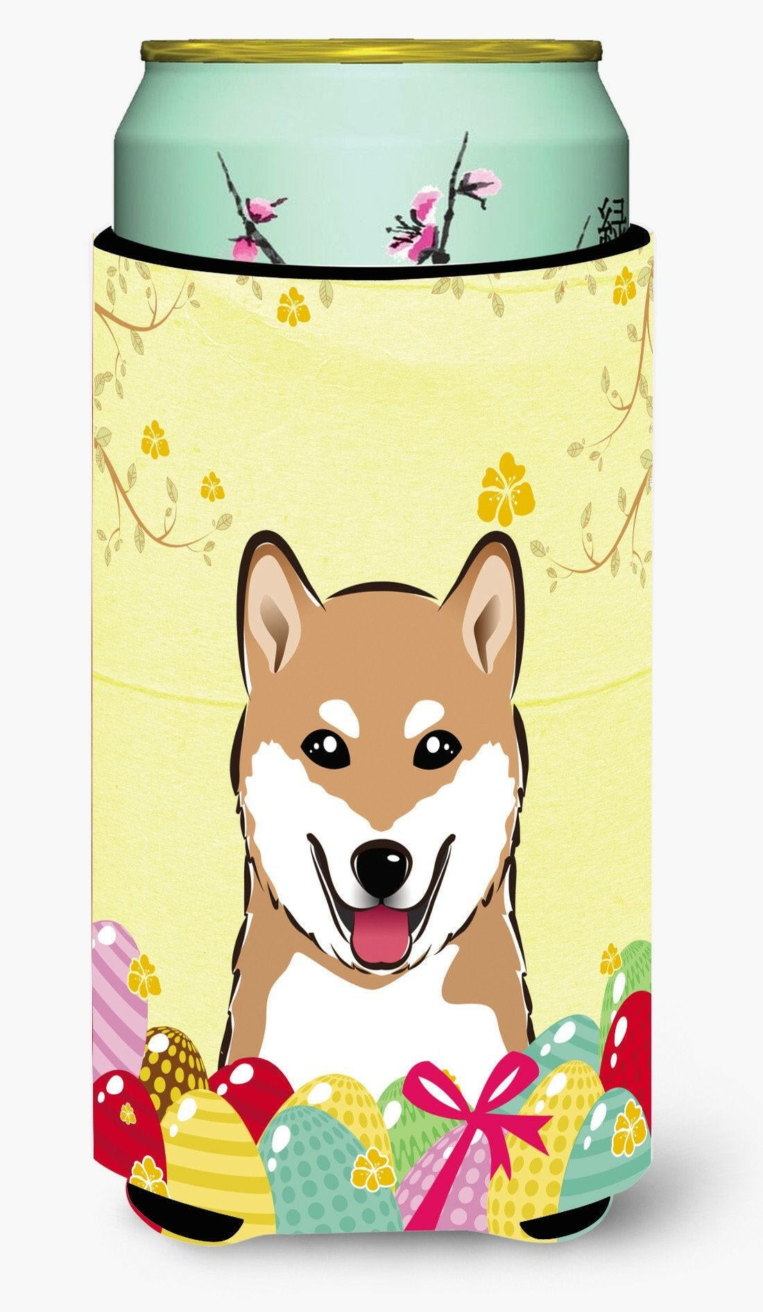 Shiba Inu Easter Egg Hunt Tall Boy Beverage Insulator Hugger BB1907TBC by Caroline's Treasures