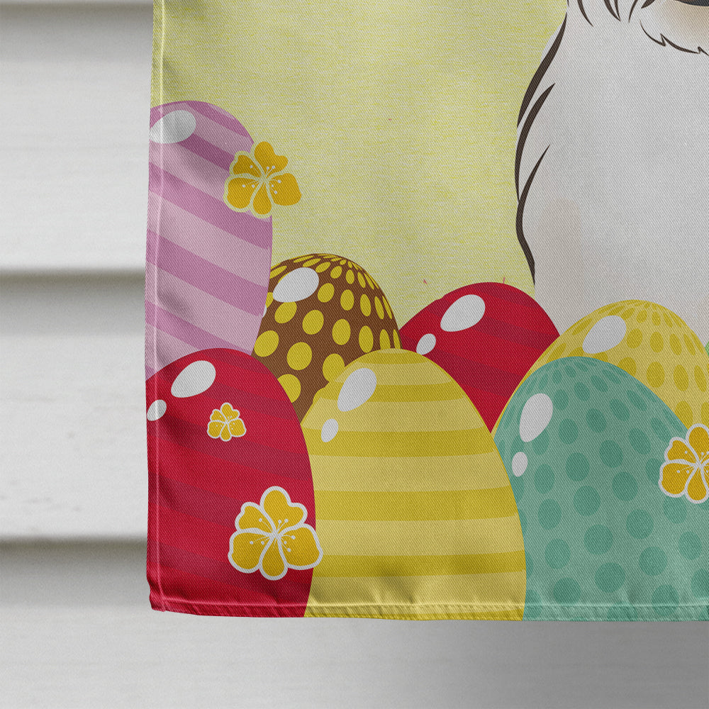 Westie Easter Egg Hunt Flag Canvas House Size BB1908CHF  the-store.com.