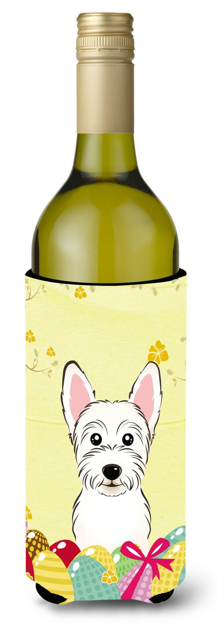 Westie Easter Egg Hunt Wine Bottle Beverage Insulator Hugger BB1908LITERK by Caroline's Treasures