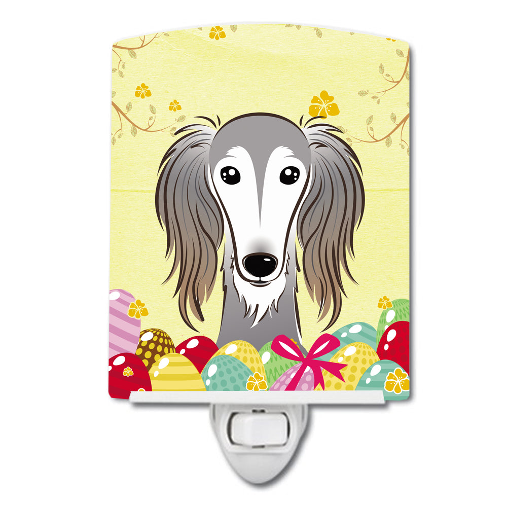 Saluki Easter Egg Hunt Ceramic Night Light BB1911CNL - the-store.com