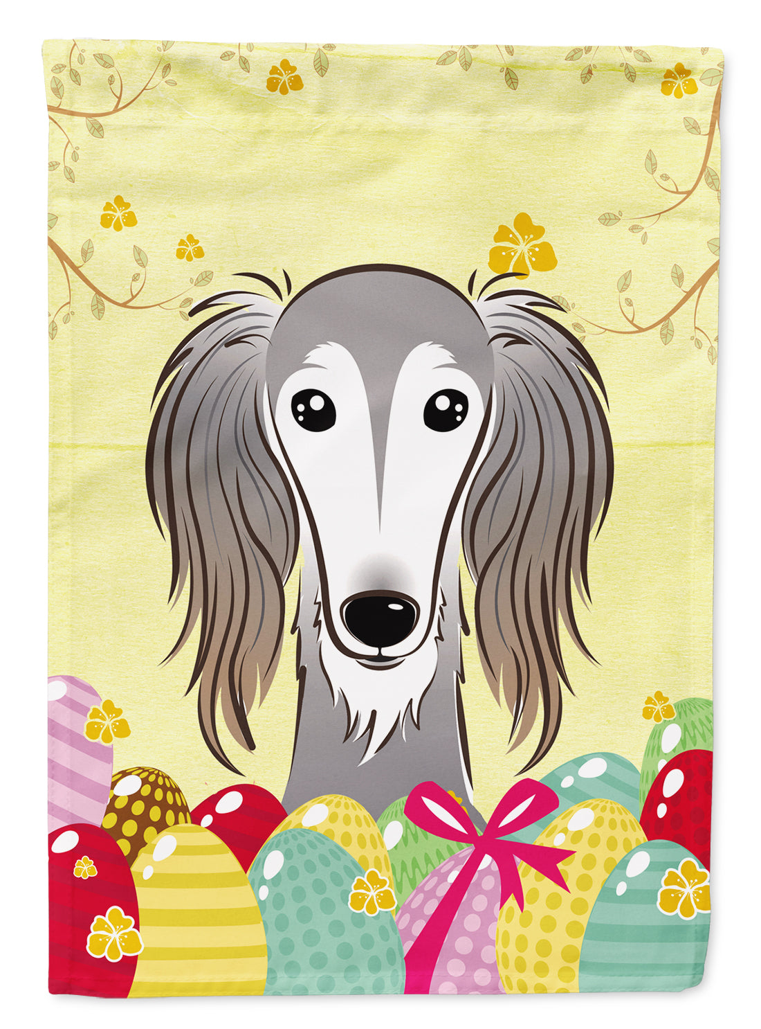 Saluki Easter Egg Hunt Flag Garden Size BB1911GF  the-store.com.