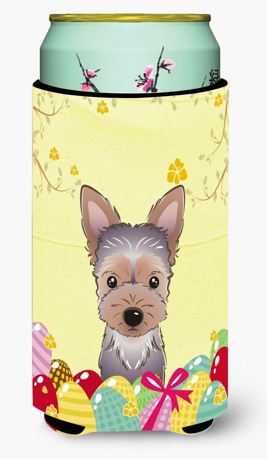 Yorkie Puppy Easter Egg Hunt Tall Boy Beverage Insulator Hugger BB1914TBC by Caroline's Treasures