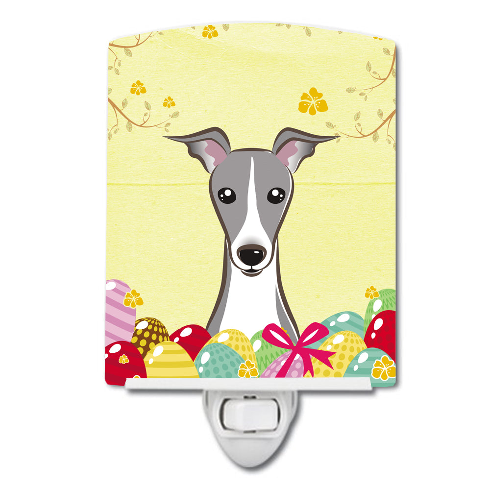 Italian Greyhound Easter Egg Hunt Ceramic Night Light BB1918CNL - the-store.com