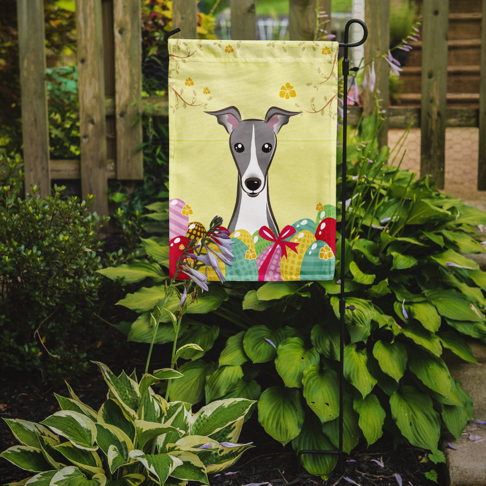 Italian Greyhound Easter Egg Hunt Flag Garden Size BB1918GF  the-store.com.