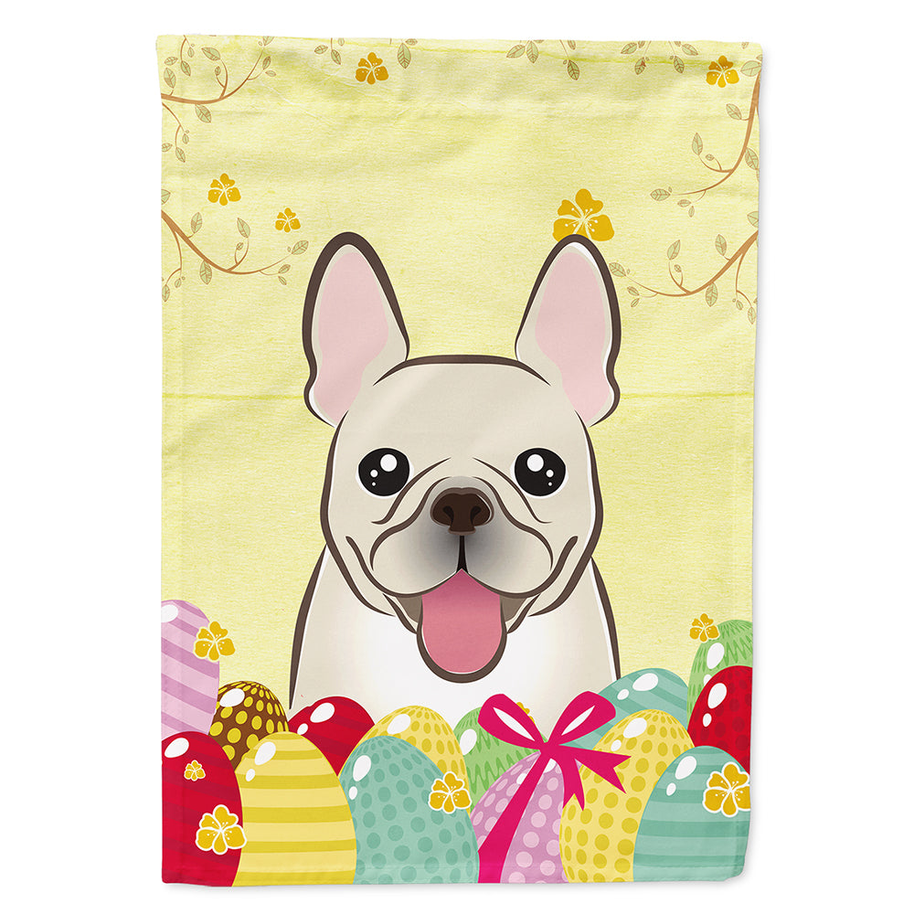 French Bulldog Easter Egg Hunt Flag Canvas House Size BB1920CHF  the-store.com.