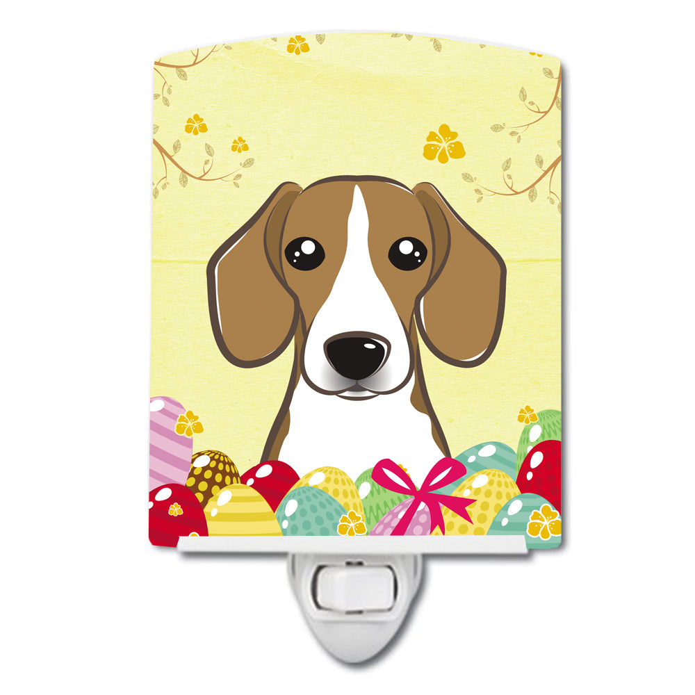 Beagle Easter Egg Hunt Ceramic Night Light BB1921CNL - the-store.com