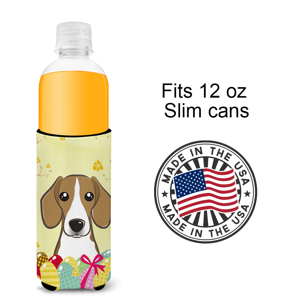 Beagle Easter Egg Hunt  Ultra Beverage Insulator for slim cans BB1921MUK  the-store.com.