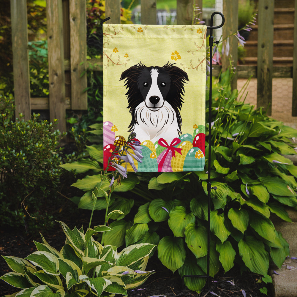 Border Collie Easter Egg Hunt Flag Garden Size BB1923GF  the-store.com.