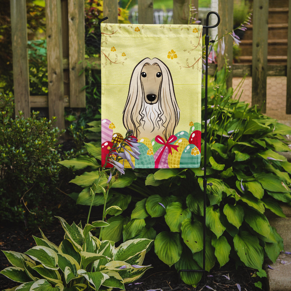 Afghan Hound Easter Egg Hunt Flag Garden Size BB1926GF  the-store.com.