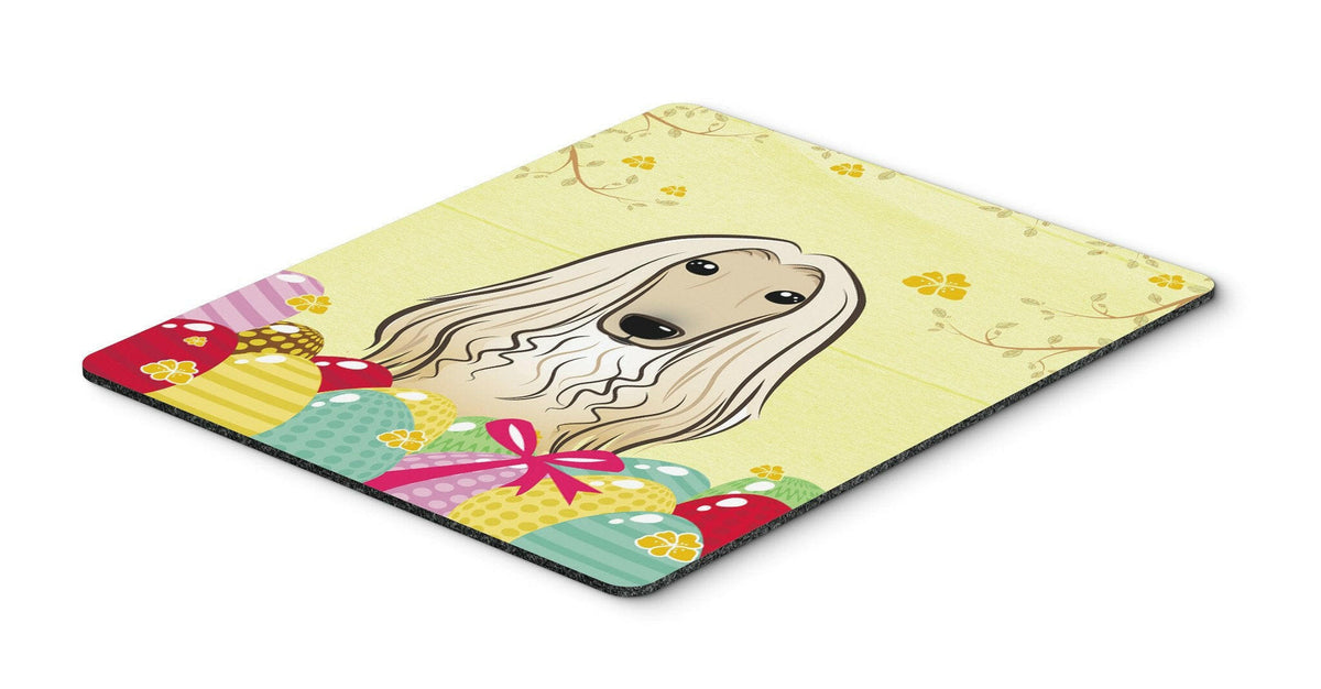 Afghan Hound Easter Egg Hunt Mouse Pad, Hot Pad or Trivet BB1926MP by Caroline&#39;s Treasures