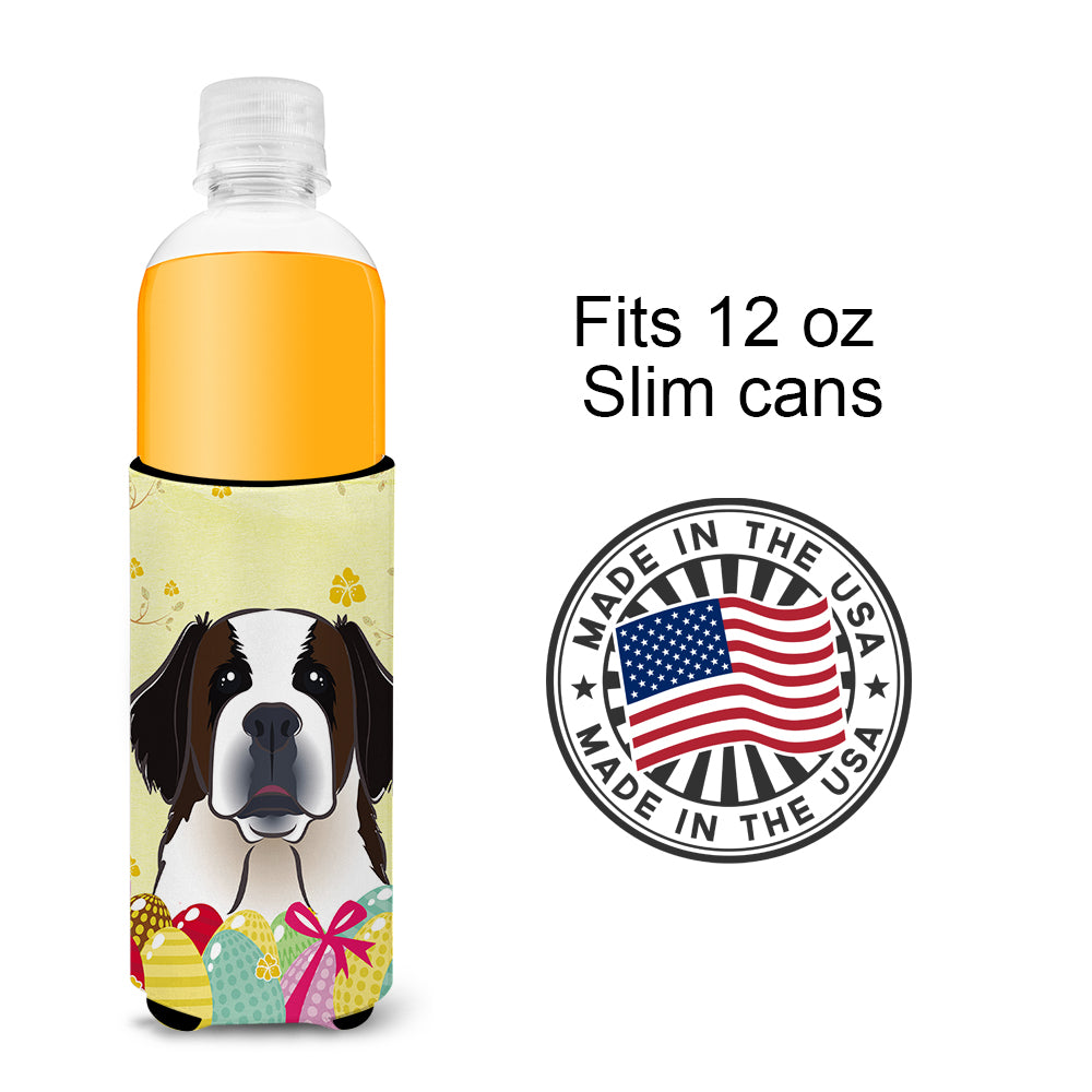 Saint Bernard Easter Egg Hunt  Ultra Beverage Insulator for slim cans BB1928MUK  the-store.com.