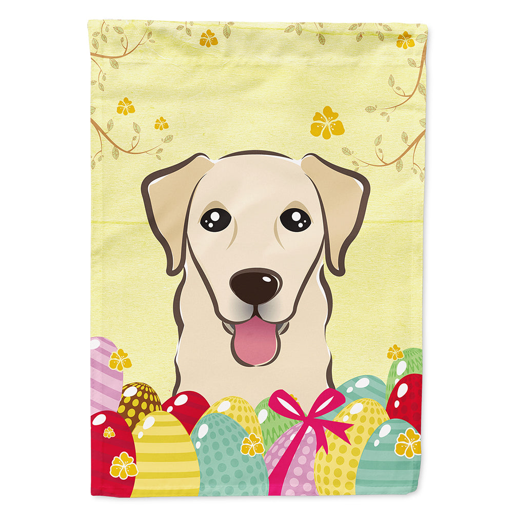 Golden Retriever Easter Egg Hunt Flag Canvas House Size BB1934CHF  the-store.com.