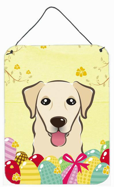 Golden Retriever Easter Egg Hunt Wall or Door Hanging Prints BB1934DS1216 by Caroline&#39;s Treasures