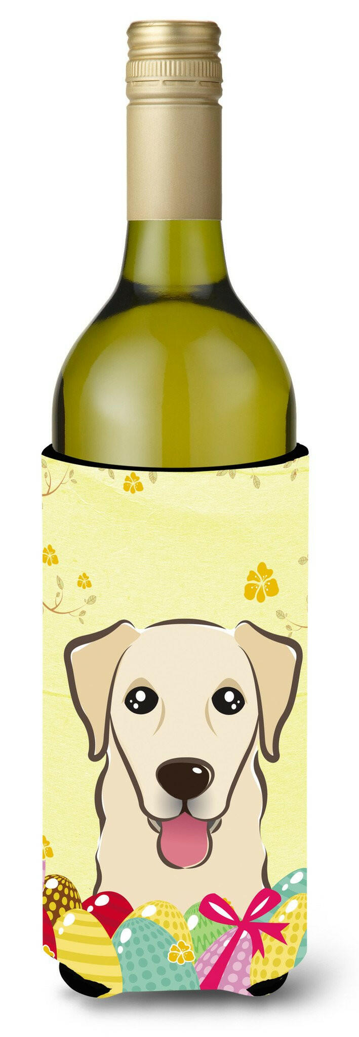 Golden Retriever Easter Egg Hunt Wine Bottle Beverage Insulator Hugger BB1934LITERK by Caroline's Treasures