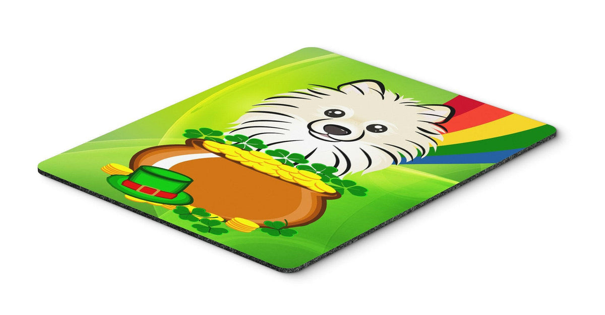 Pomeranian St. Patrick&#39;s Day Mouse Pad, Hot Pad or Trivet BB1951MP by Caroline&#39;s Treasures