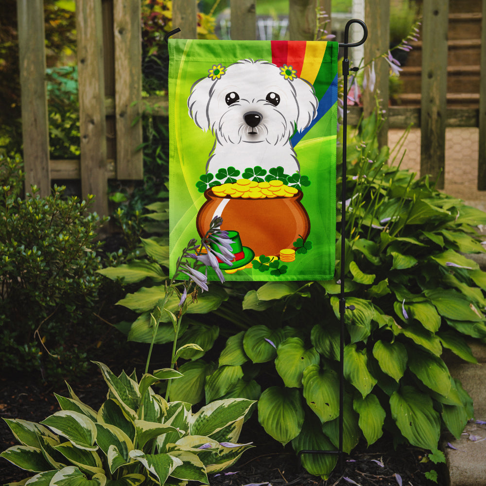 Maltese St. Patrick's Day Flag Garden Size BB1952GF.