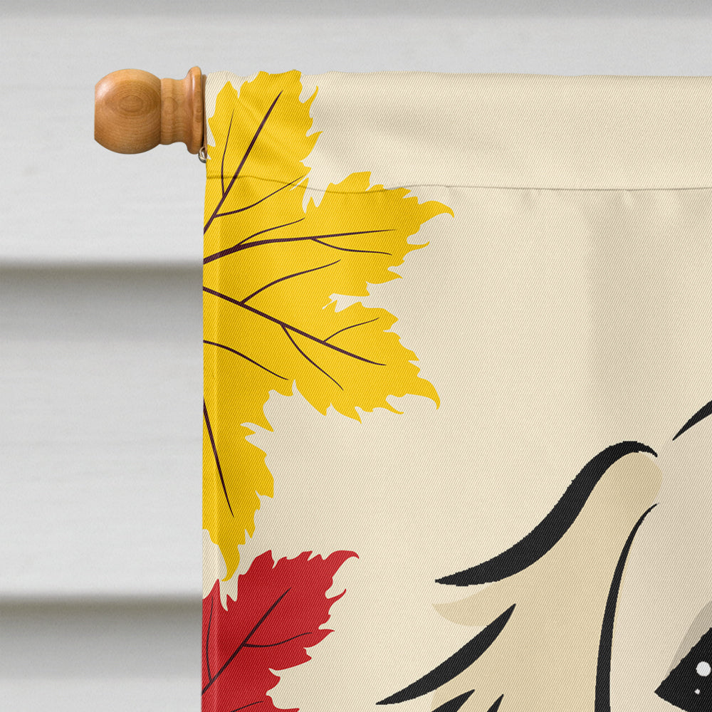 Golden Retriever Thanksgiving Flag Canvas House Size BB2011CHF  the-store.com.