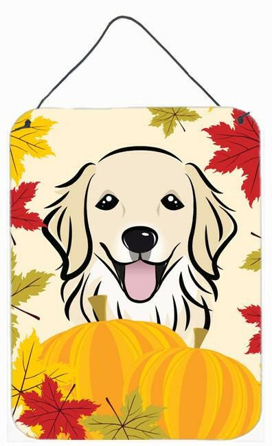 Golden Retriever Thanksgiving Wall or Door Hanging Prints BB2011DS1216 by Caroline's Treasures