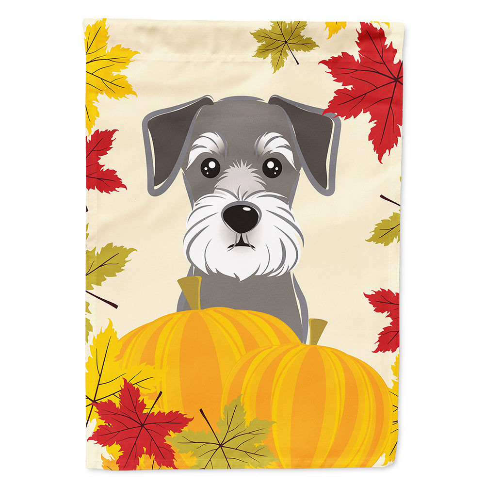 Schnauzer Thanksgiving Flag Canvas House Size BB2012CHF  the-store.com.