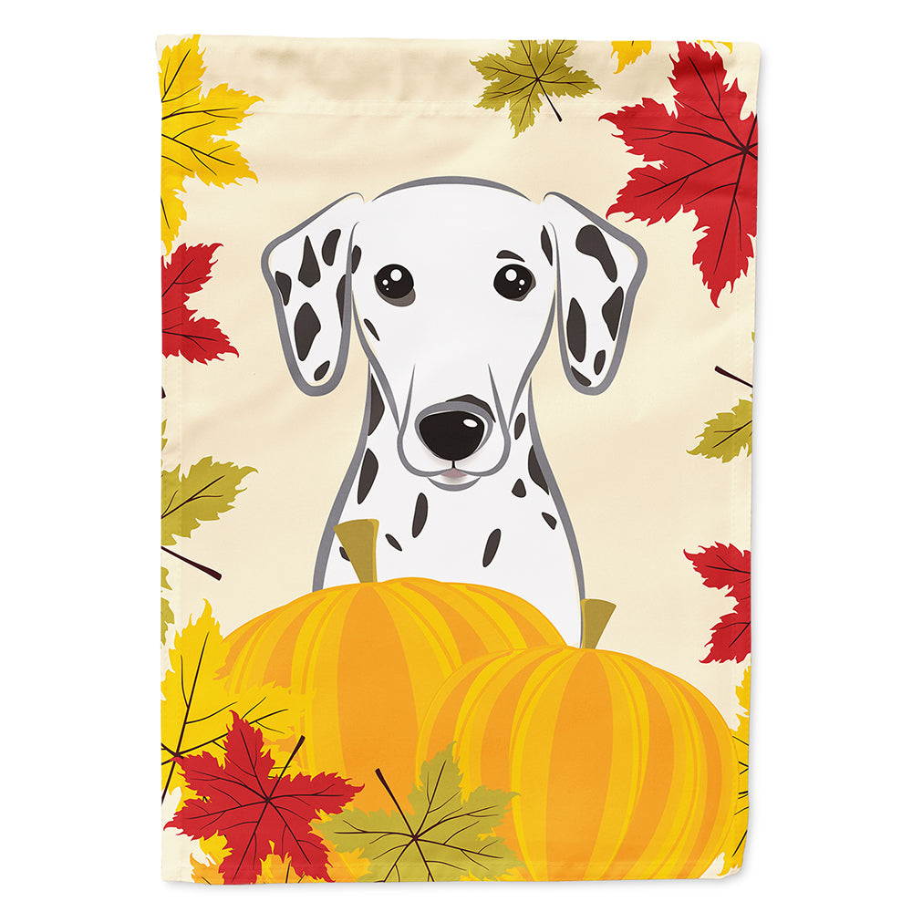 Dalmatian Thanksgiving Flag Canvas House Size BB2016CHF  the-store.com.