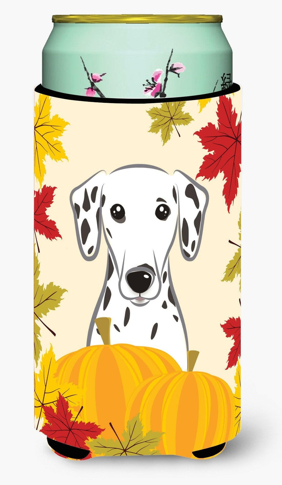 Dalmatian Thanksgiving Tall Boy Beverage Insulator  Hugger BB2016TBC by Caroline&#39;s Treasures