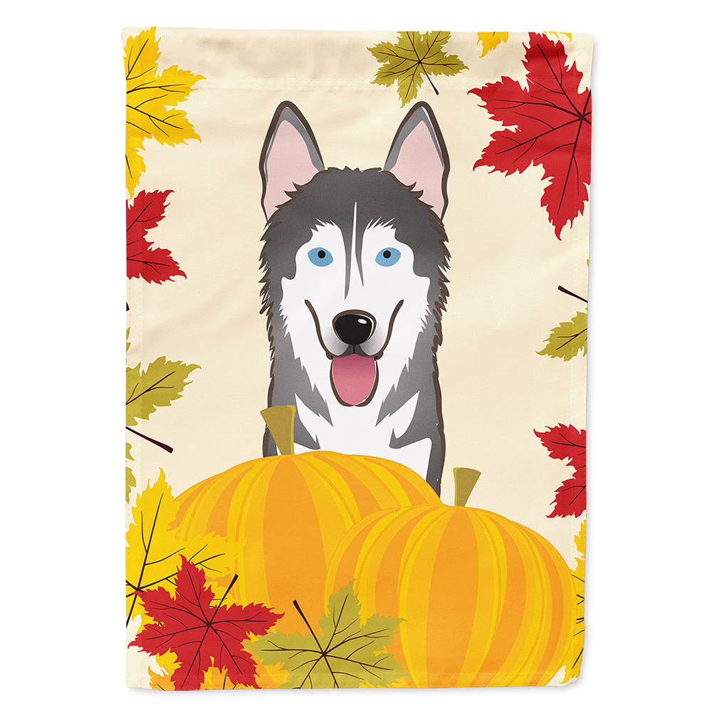 Alaskan Malamute Thanksgiving Flag Canvas House Size BB2024CHF  the-store.com.