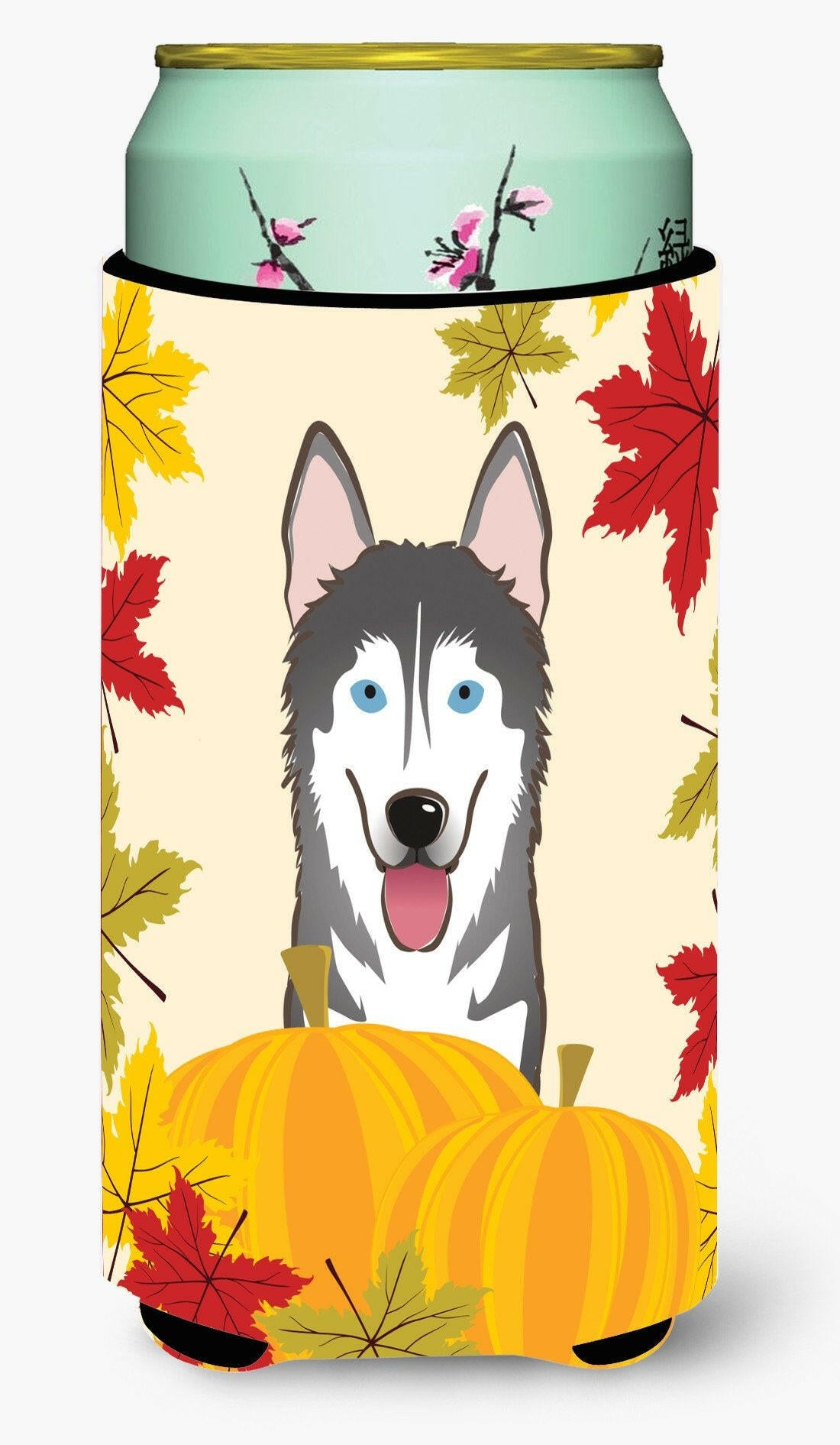 Alaskan Malamute Thanksgiving Tall Boy Beverage Insulator  Hugger BB2024TBC by Caroline's Treasures