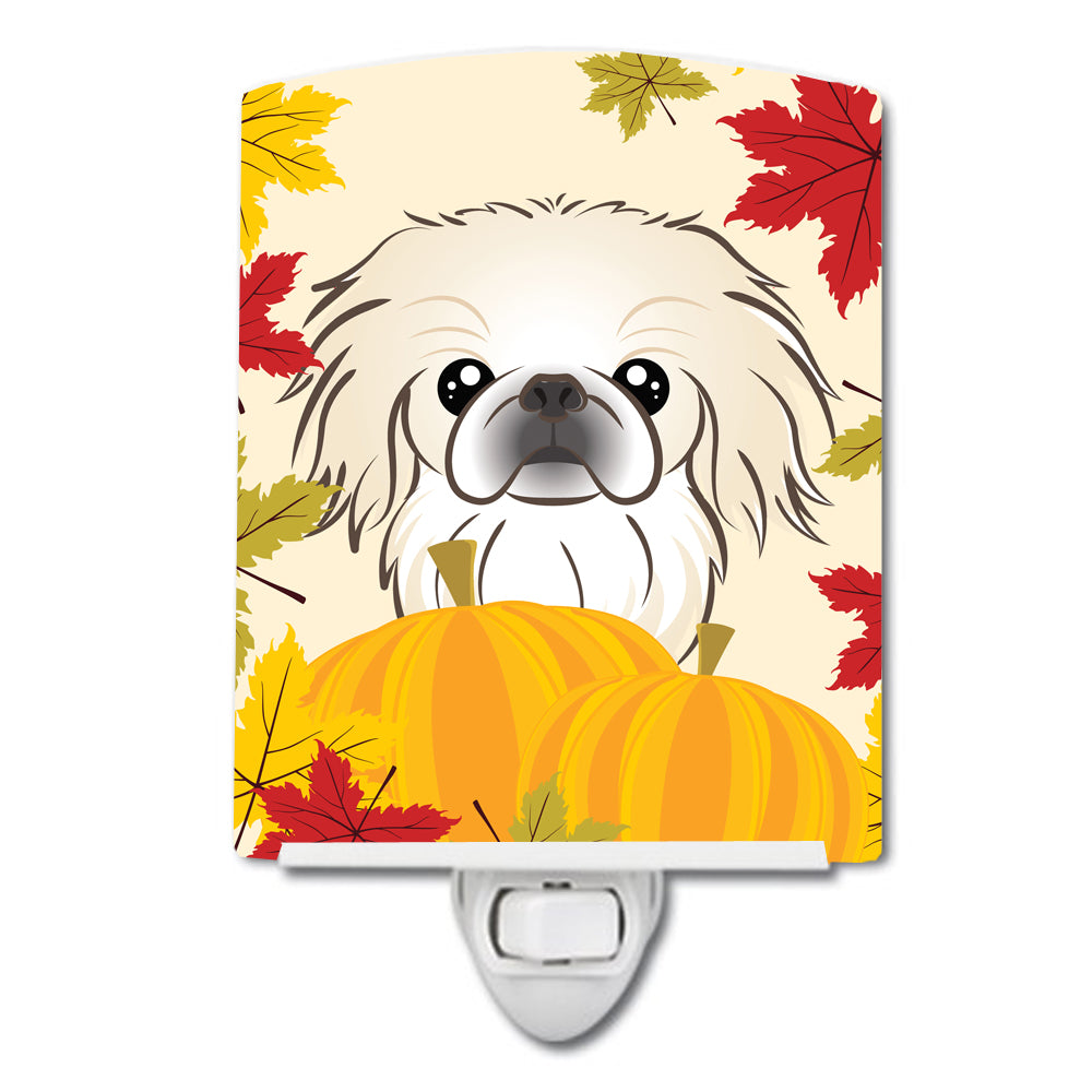 Pekingese Thanksgiving Ceramic Night Light BB2027CNL - the-store.com