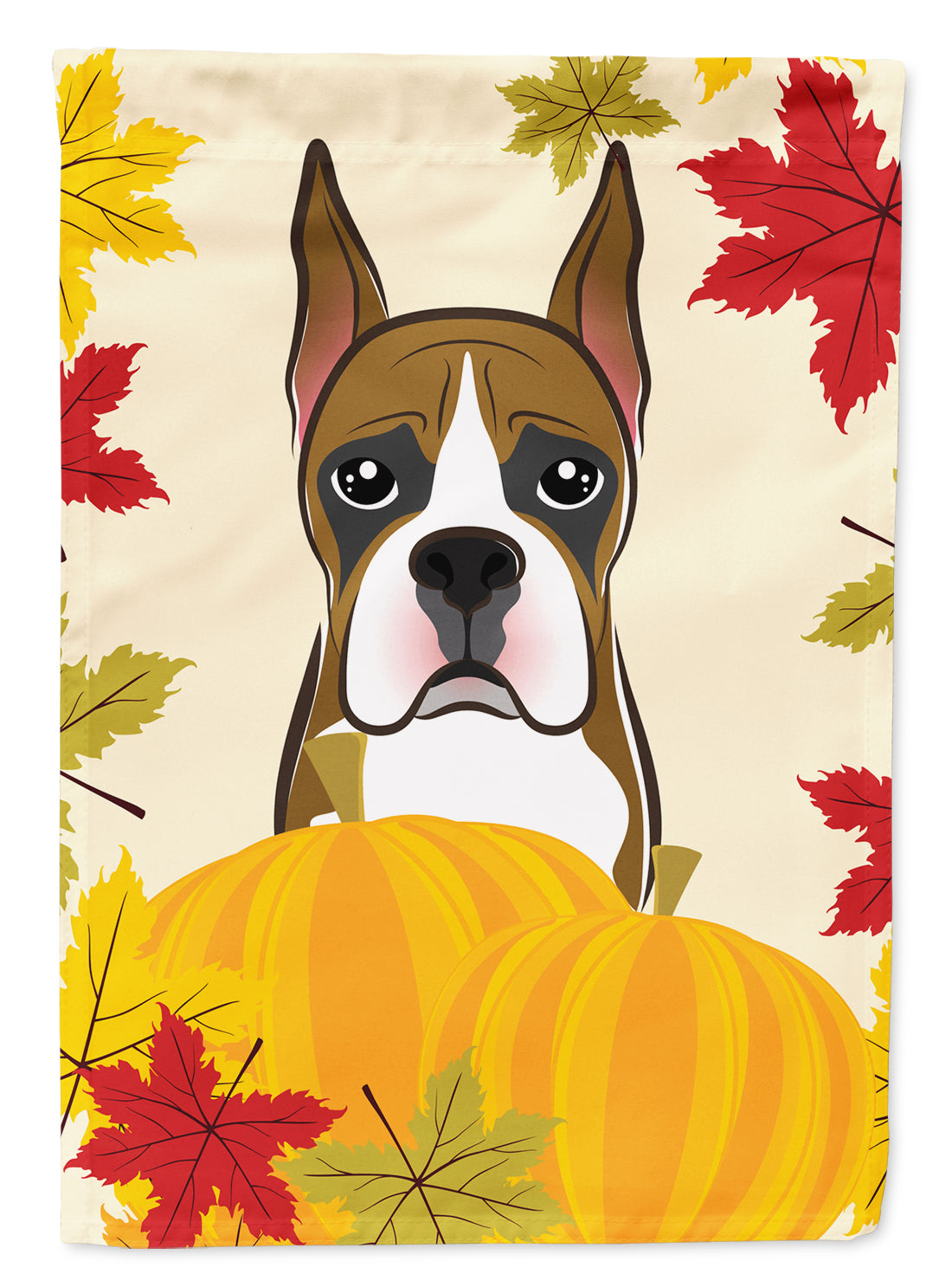 Boxer Thanksgiving Flag Garden Size BB2029GF.