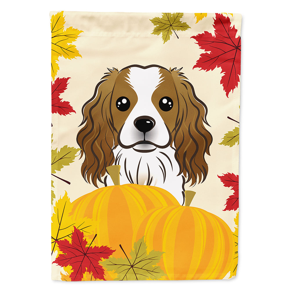 Cavalier Spaniel Thanksgiving Flag Canvas House Size BB2030CHF  the-store.com.