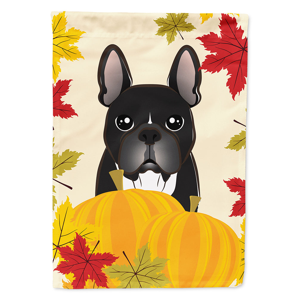 French Bulldog Thanksgiving Flag Canvas House Size BB2033CHF  the-store.com.