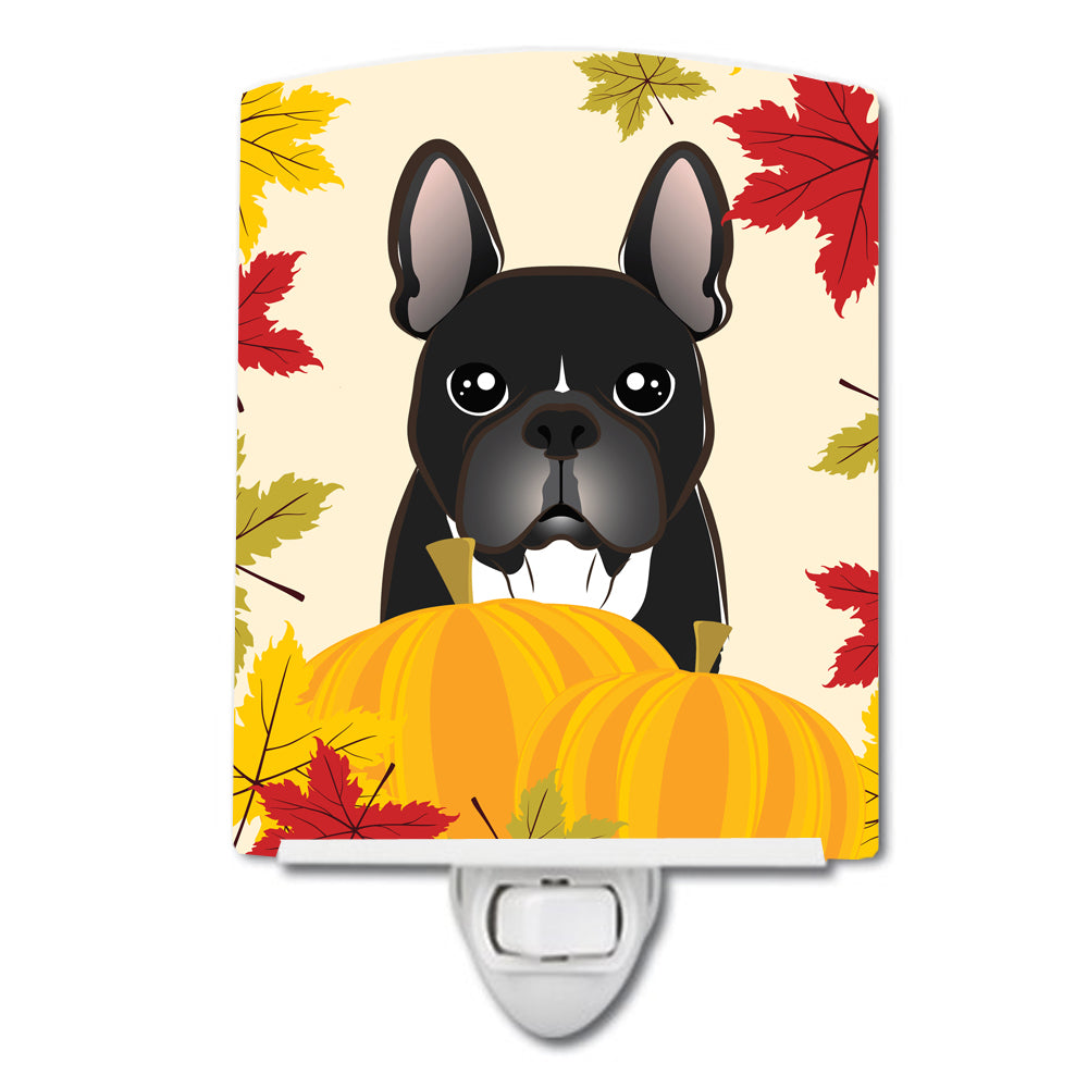 French Bulldog Thanksgiving Ceramic Night Light BB2033CNL - the-store.com