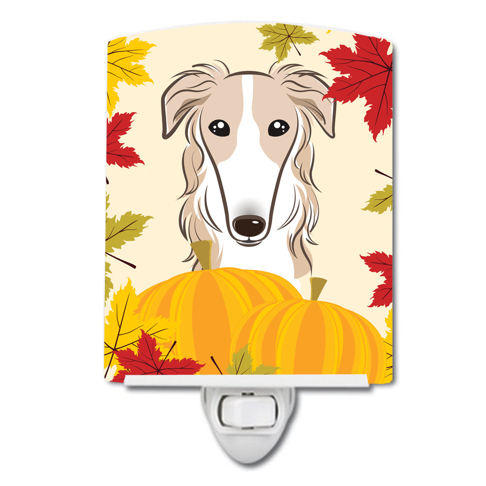 Borzoi Thanksgiving Ceramic Night Light BB2034CNL - the-store.com