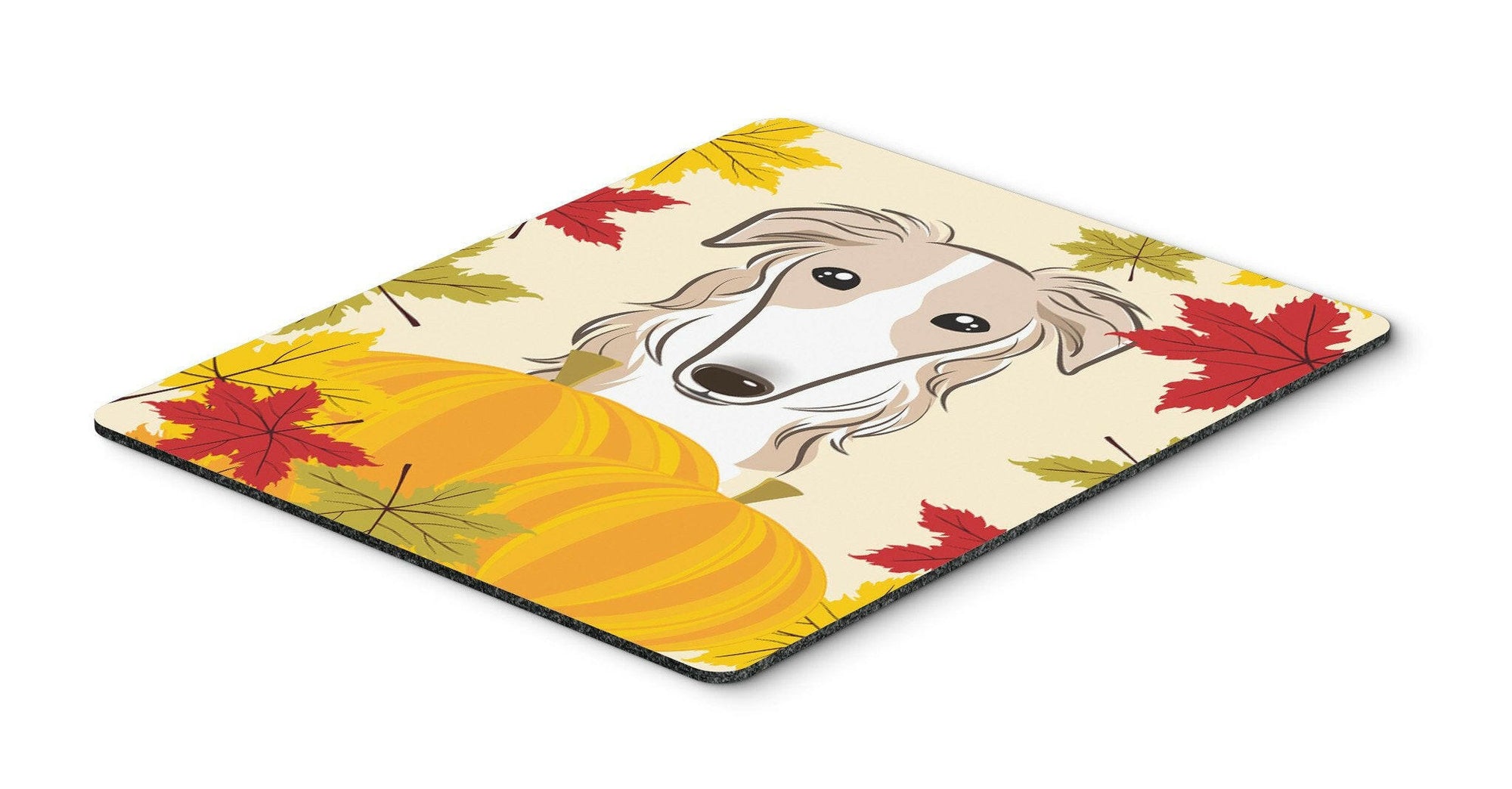 Borzoi Thanksgiving Mouse Pad, Hot Pad or Trivet BB2034MP by Caroline's Treasures