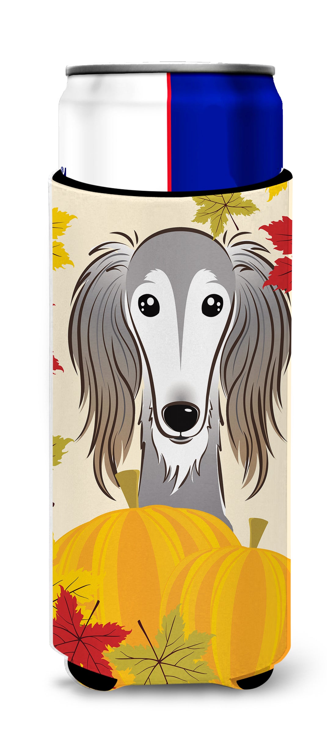 Saluki Thanksgiving  Ultra Beverage Insulator for slim cans BB2035MUK  the-store.com.