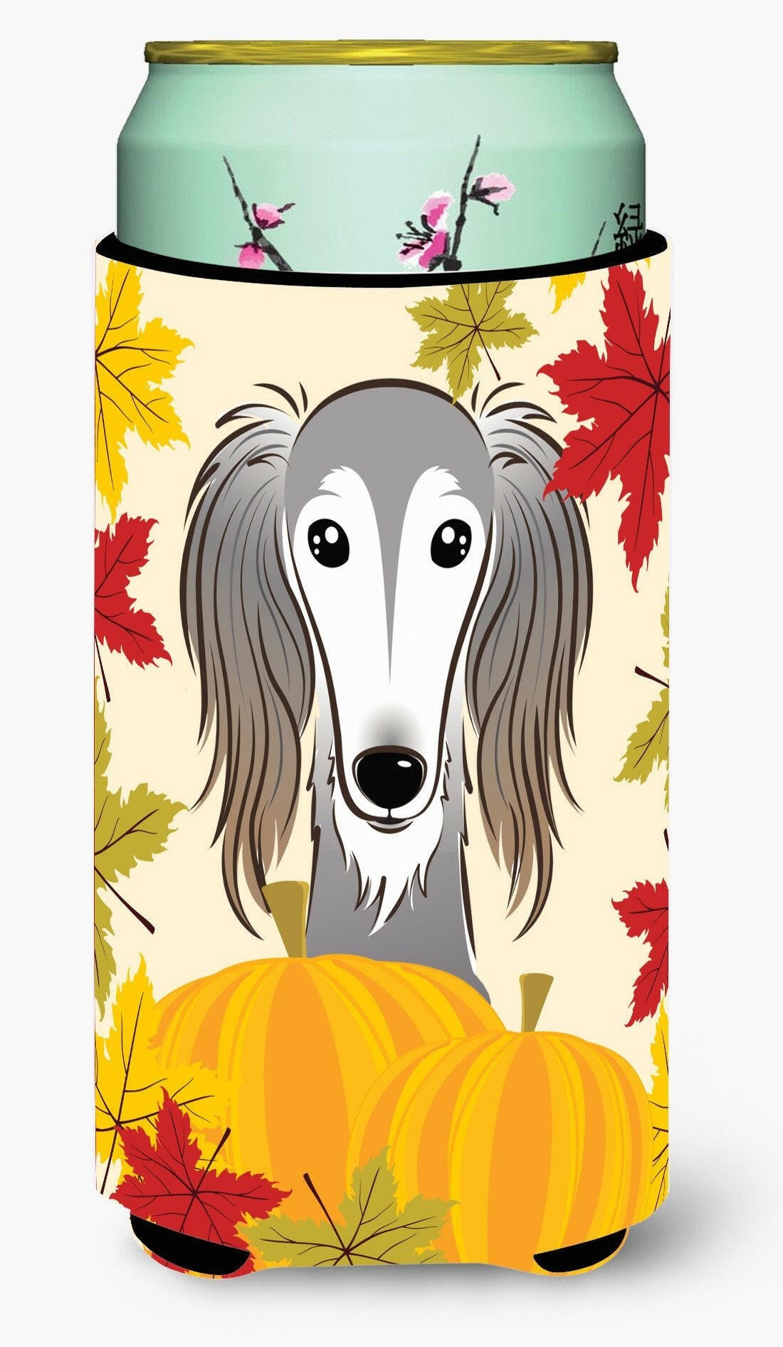 Saluki Thanksgiving Tall Boy Beverage Insulator  Hugger BB2035TBC by Caroline's Treasures